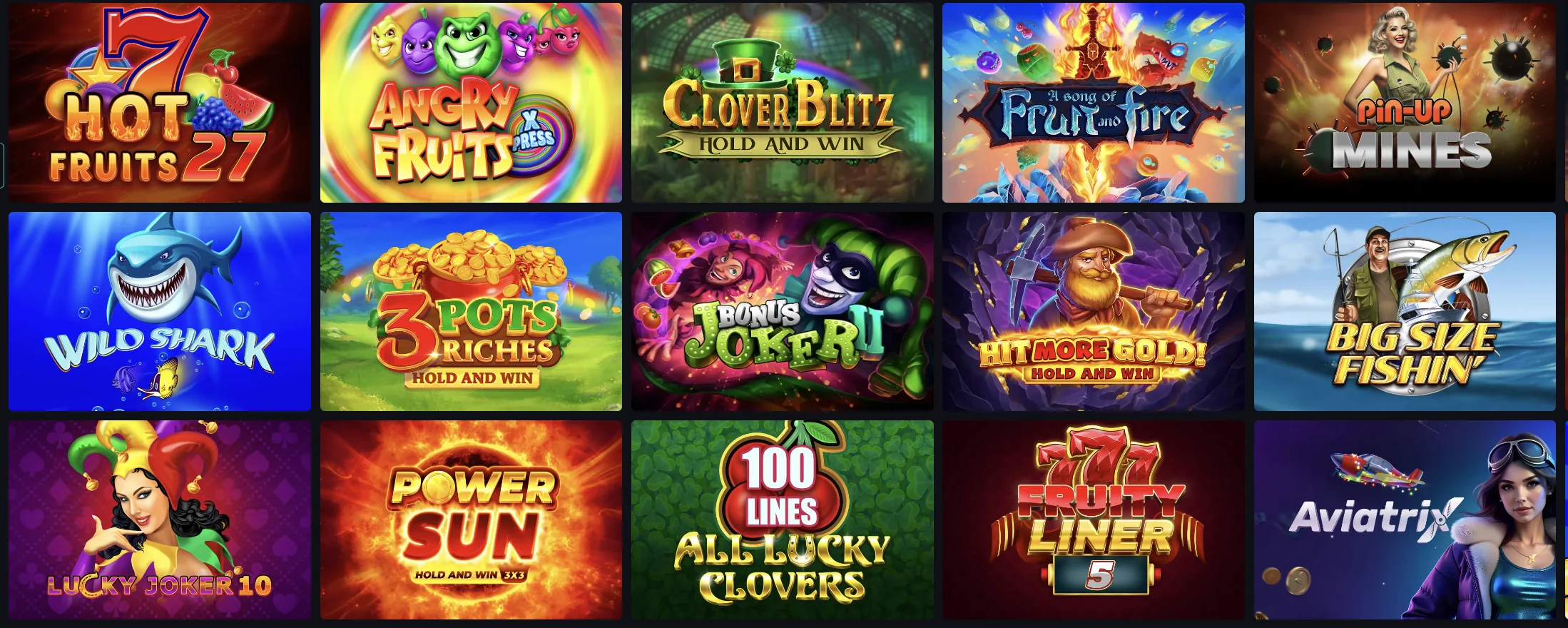 pin up casino slots